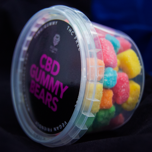 Regain CBD Gummy Bears | Mixed Flavours | 800mg (8%) | 80 Gummies