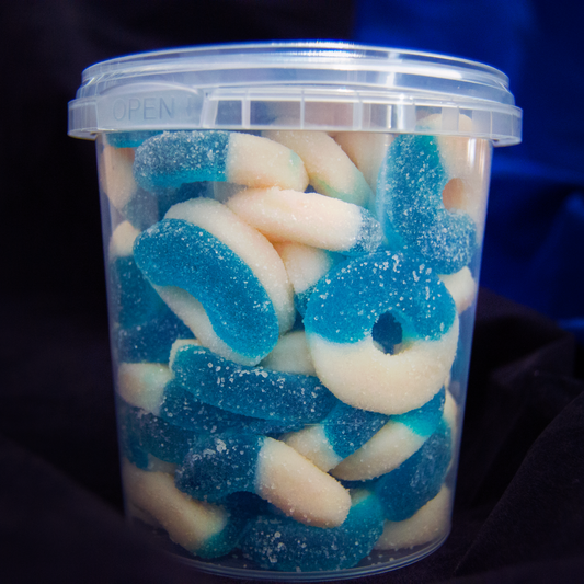 Regain CBD Gummy Rings | Blue Raspberry | 1500mg (15%) | 50 Gummies