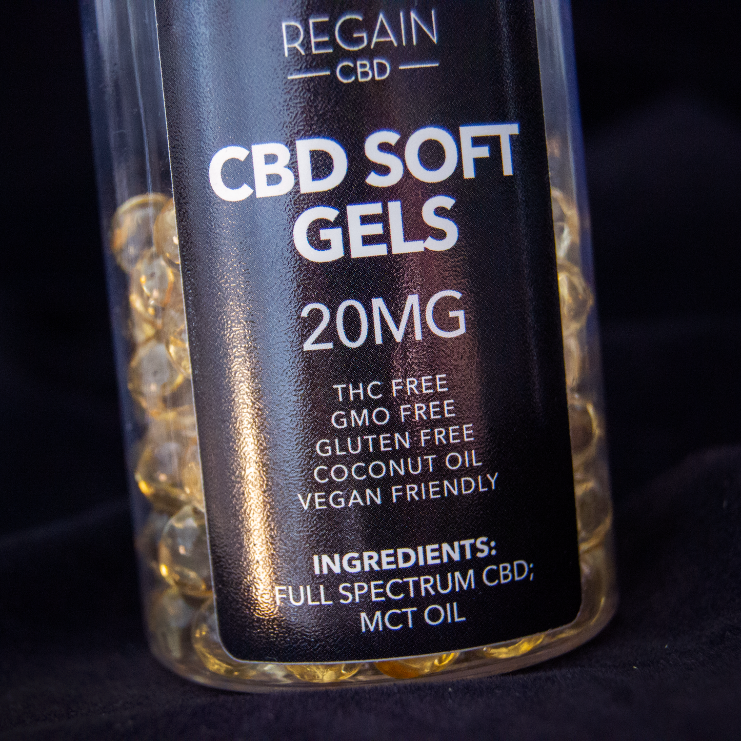 Regain CBD Capsules | 2400mg (24%)