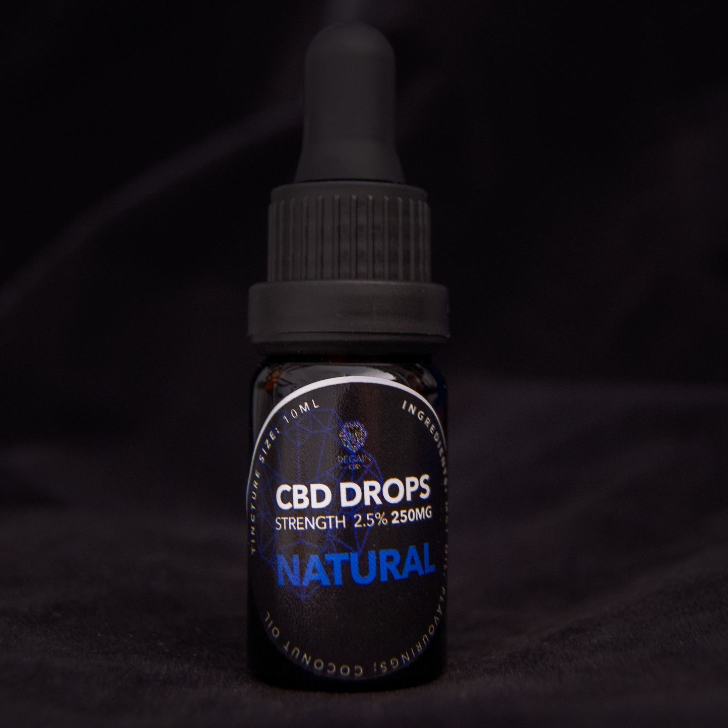 Regain CBD Drops 2.0 | Natural | 250mg (2.5%) | 10ml