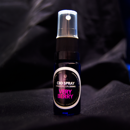Regain CBD Spray 2.0 | Very Berry | 250mg (2.5%) | 10ml
