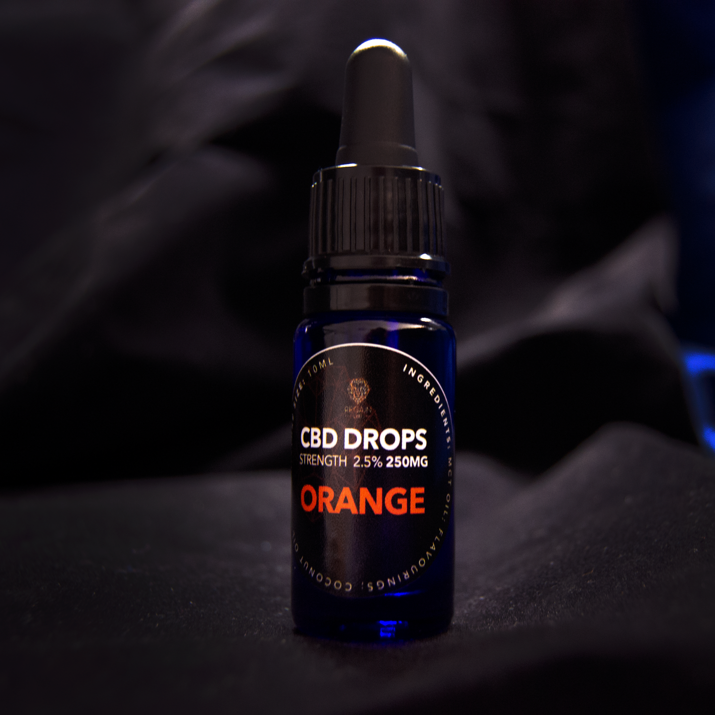 Regain CBD Drops 2.0 | Orange | 250mg (2.5%) | 10ml