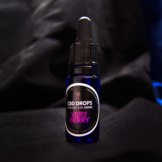 Regain CBD Drops 2.0 | Very Berry | 250mg (2.5%) | 10ml