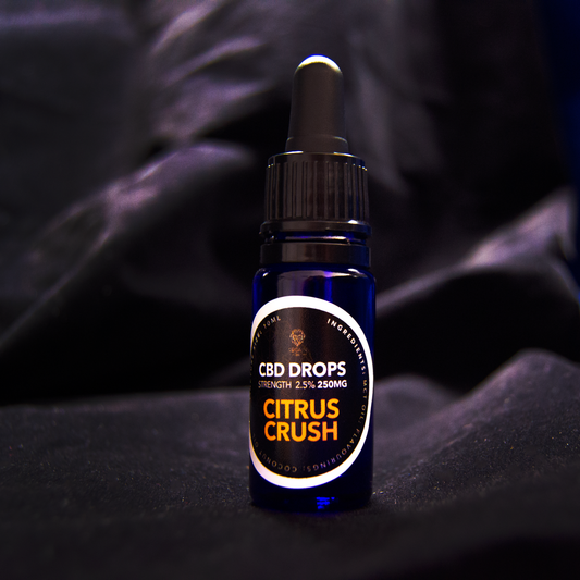 Regain CBD Drops 2.0 | Citrus Crush | 250mg (2.5%) | 10ml